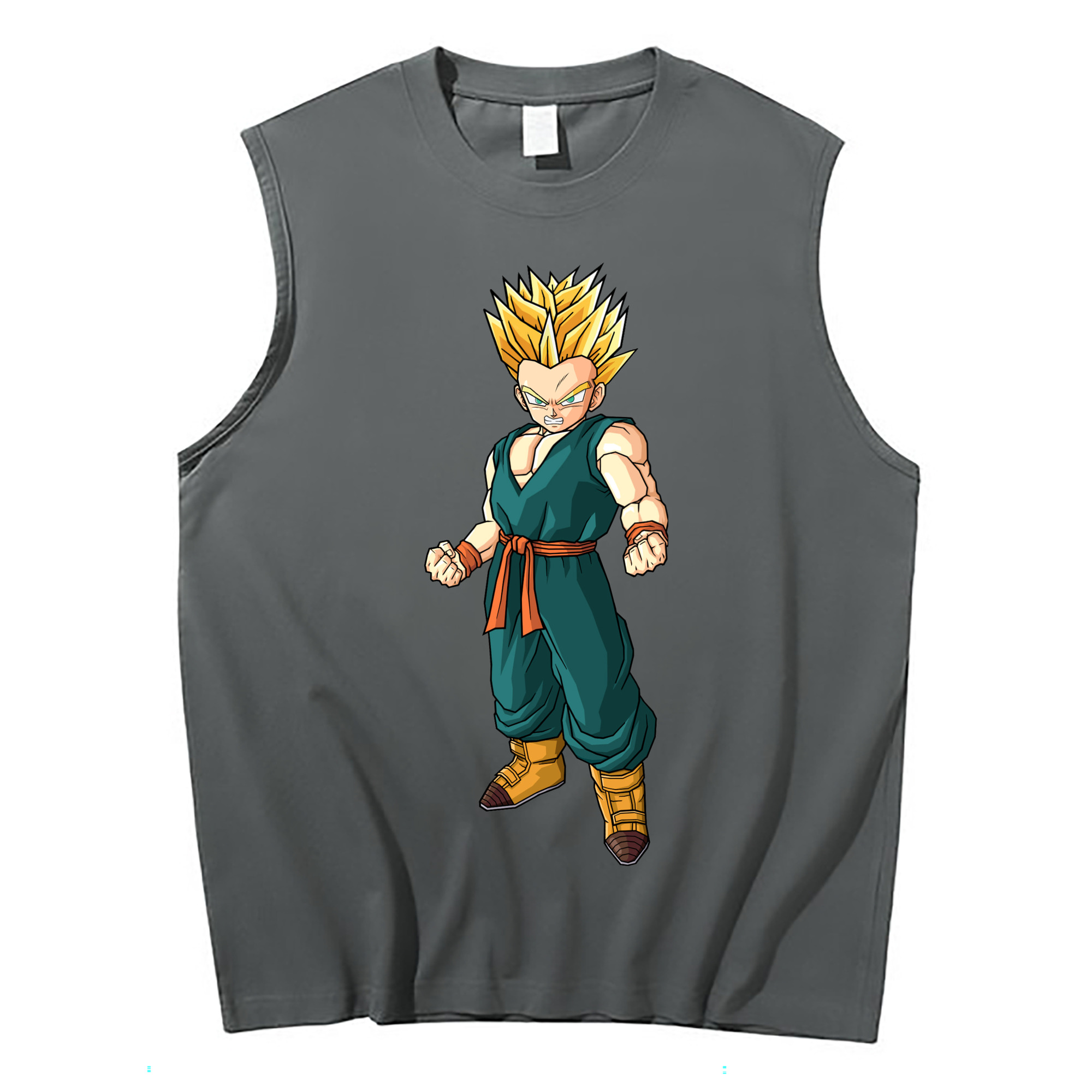 （画像用） ドラゴンボール DRAGON BALL コットン100％タンクトップ（フロントプリント）